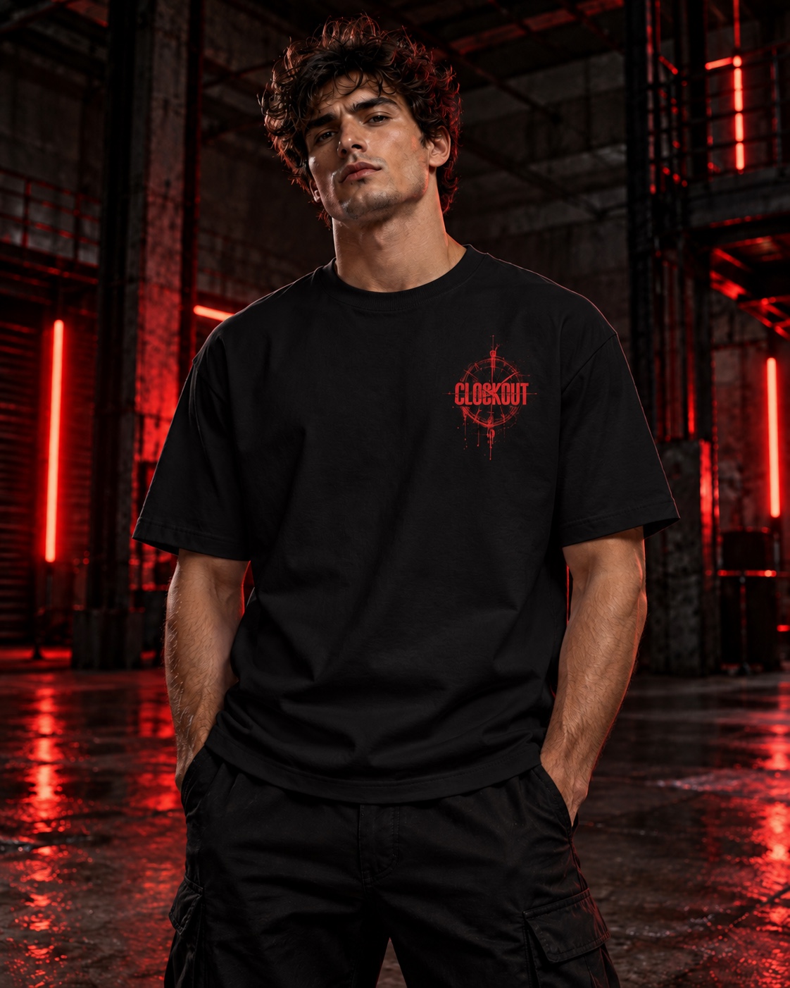 MEN ESSENTIAL TEE vista frontal